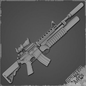3d sof grenadier m4a1 carbine model