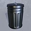 trash bin 3D