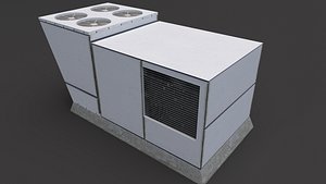 Air Conditioner Rooftop 03 3D model
