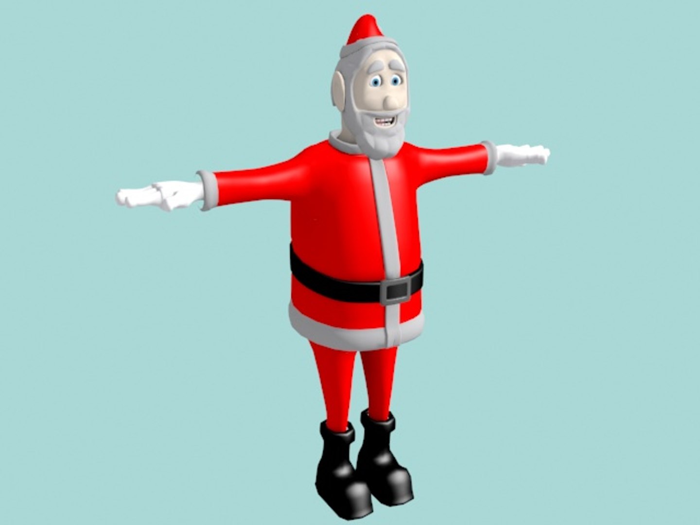 Santa Claus Model - TurboSquid 1394120