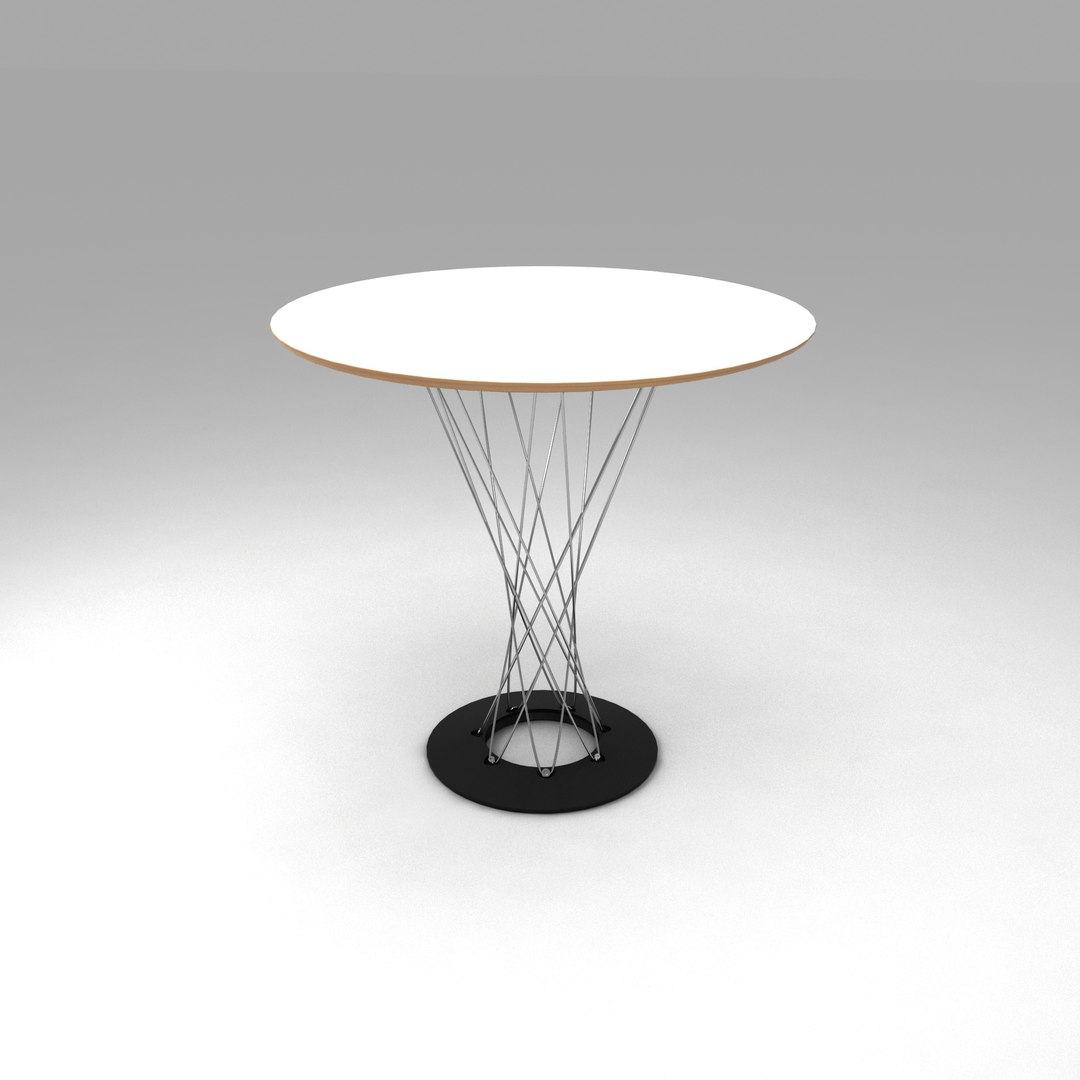 3D Model Cyclone Dining Table - TurboSquid 1581008