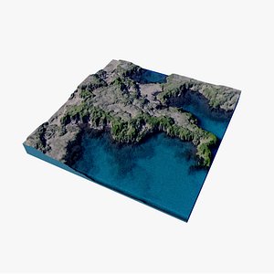 TERRAIN COASTLINE 07 4K