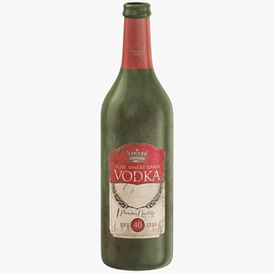 Old Vodka Bottle