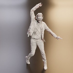 Young Man 3D Scan Model