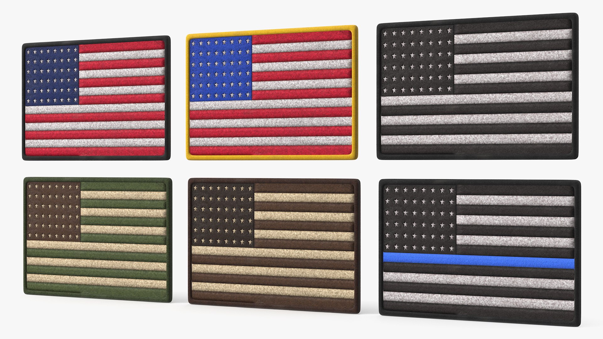 USA Flag Patch Set 3D model https://p.turbosquid.com/ts-thumb/ox/Bjsr9w/lR/usa_flag_patch_set_004/jpg/1788822388/1920x1080/fit_q87/bc890ffc0683571e9aa1a10f02aaf22ff15531e2/usa_flag_patch_set_004.jpg