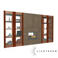 librairy-fireplace