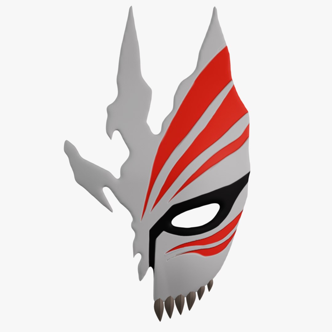 3D Model Ichigo Hollow Mask TurboSquid 2184421