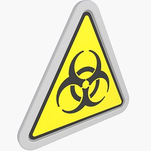 Sticker Symbol Biohazard 6