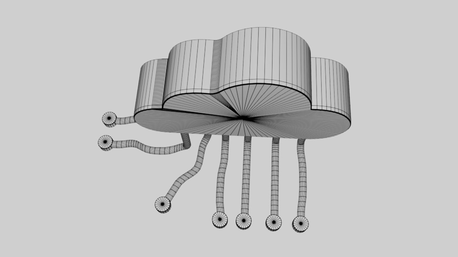 Cloud Network 3D Model Model - TurboSquid 2357705