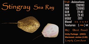 Stingray 3D model