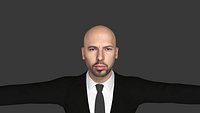 Andrew Tate Hyper Realistic Full Body Fully Rigged 3D Character