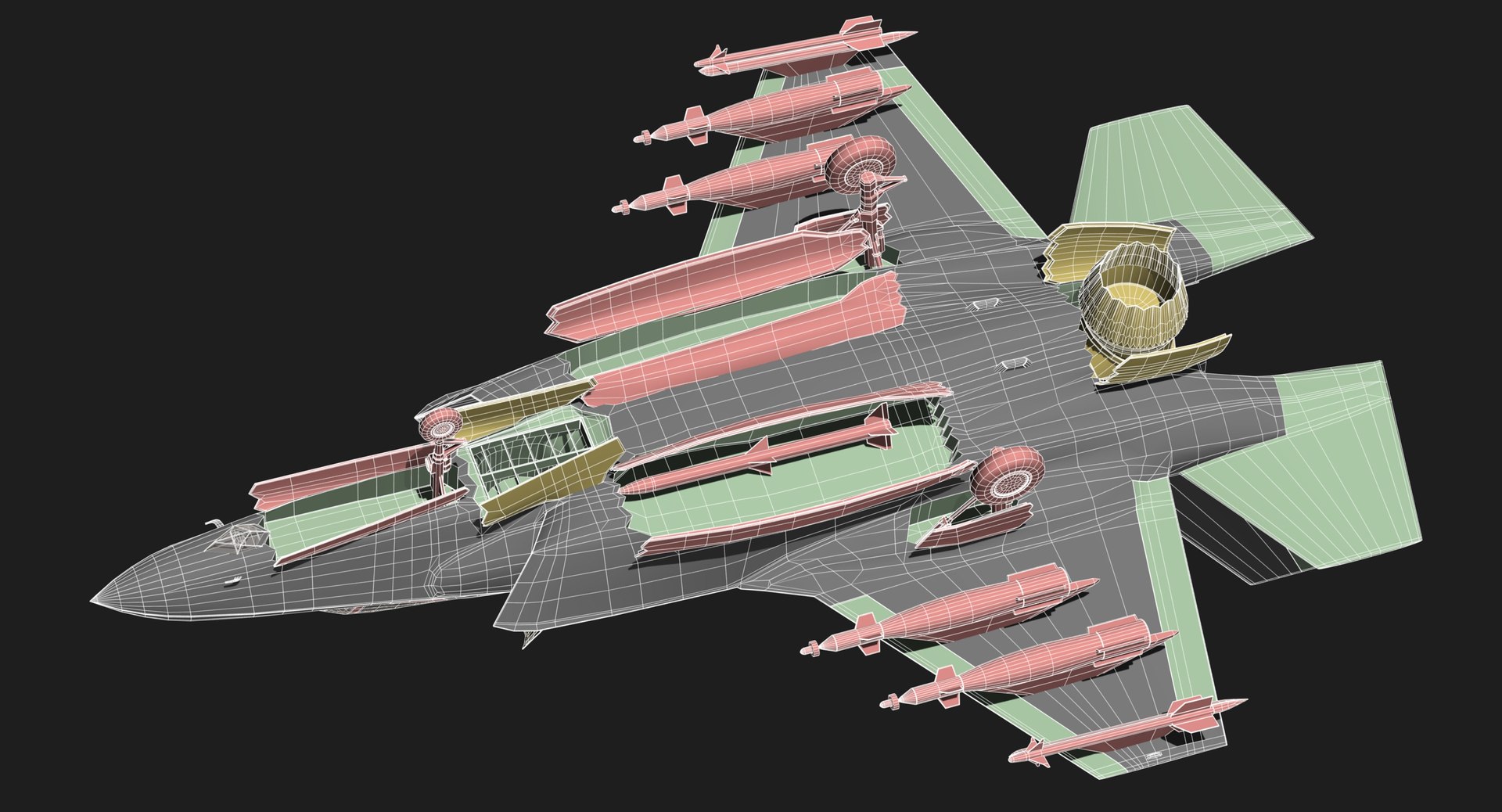 Lockheed Martin F-35B VTOL 3D Model - TurboSquid 1967081