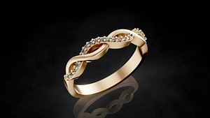 lux wedding ring