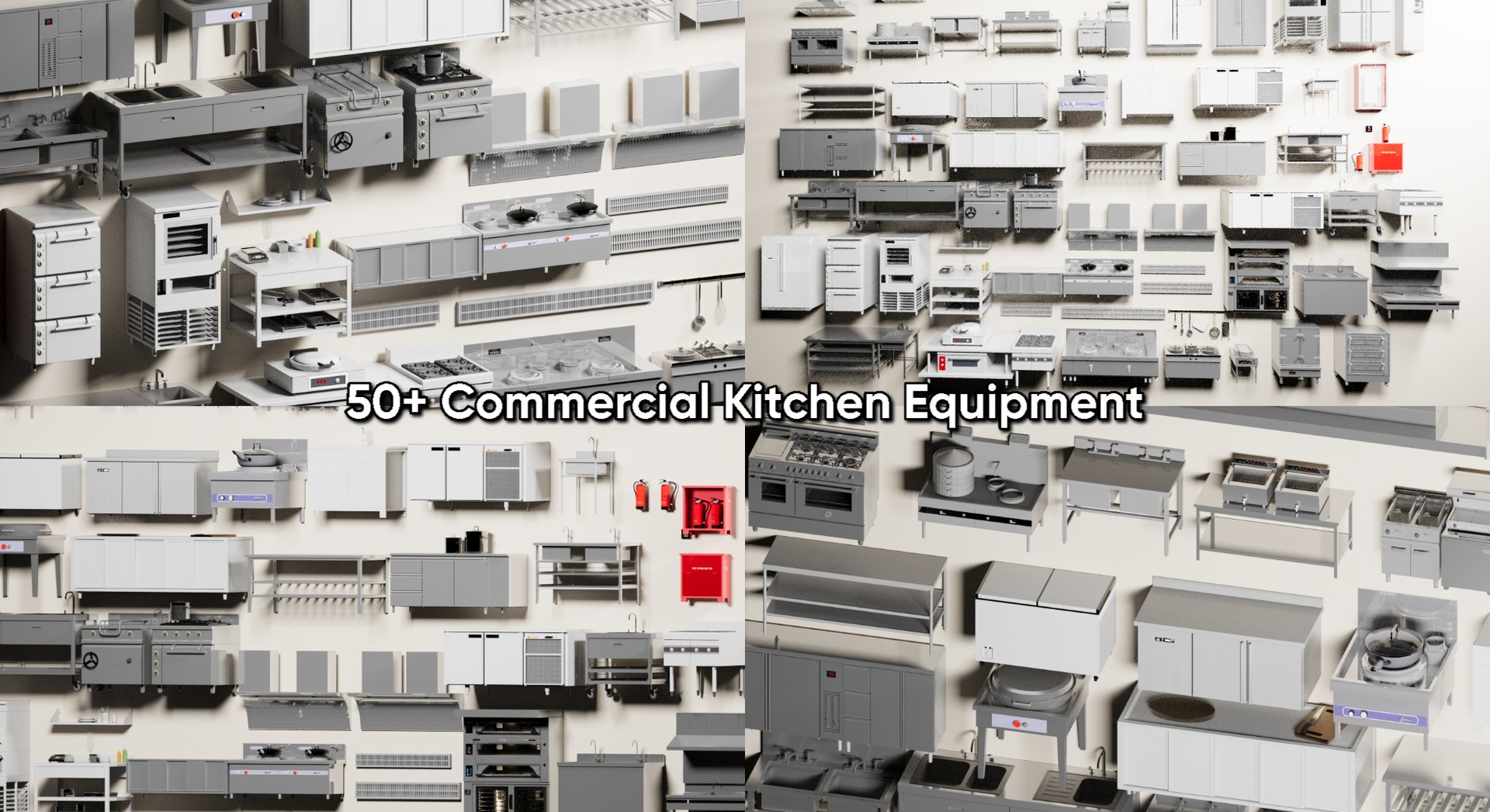 50 Stainless Steel Commercial Kitchen Equipment Pack - Corona Renderer model https://p.turbosquid.com/ts-thumb/ox/ZaU48E/6l/untitledproject20260827t193108.795/jpg/1787844745/1920x1080/fit_q87/1c56fc363536247cc4d3dc2cf02267cfc4186c8f/untitledproject20260827t193108.795.jpg