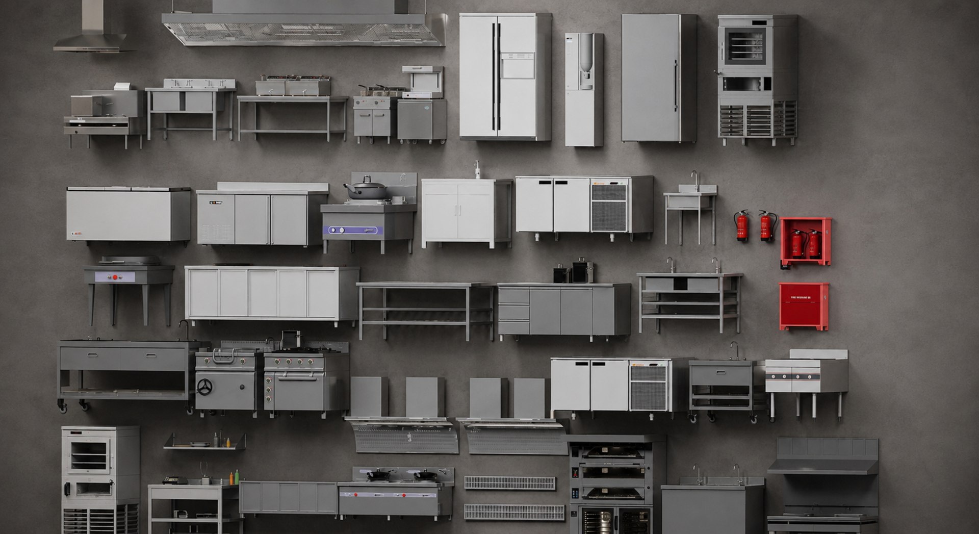 50 Stainless Steel Commercial Kitchen Equipment Pack - Corona Renderer model https://p.turbosquid.com/ts-thumb/ox/ZaU48E/CH/untitledproject20260827t191747.439/jpg/1787844112/1920x1080/fit_q87/03b00b305ca7a38c34bc9673ee5da390930c06bd/untitledproject20260827t191747.439.jpg