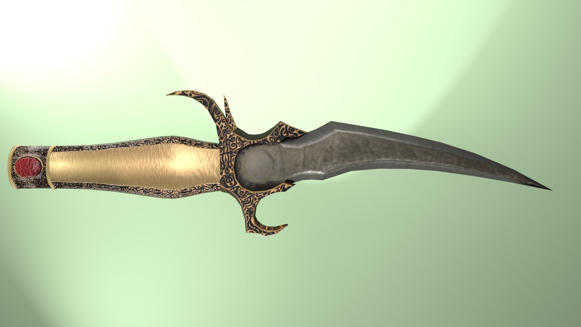 Dagger1 3D Model - TurboSquid 2423325