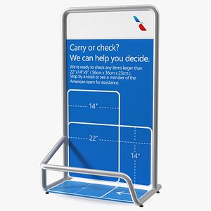 3D Airport Luggage Check Unit New