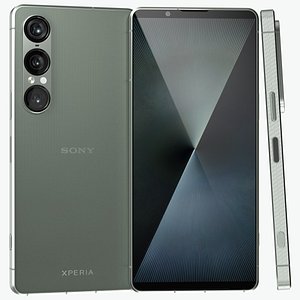 Sony Xperia 1 VII Moss Green 3D model