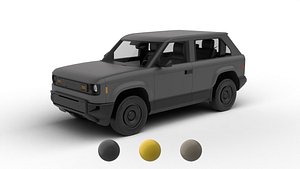 3D model Slate Truck Fastback SUV 2027Slate Truck Fastback SUV 2027 3d model