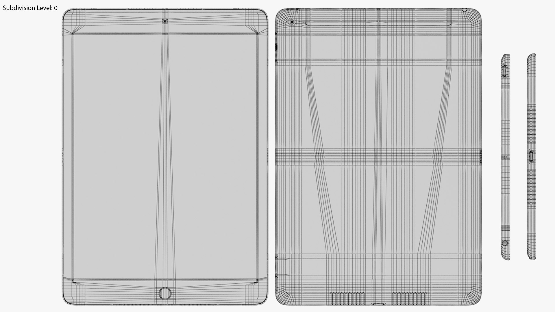 modelo 3d Apple iPad Pro 10 2 2021 WiFi y celular de novena generación con  gris lápiz - TurboSquid 1791634
