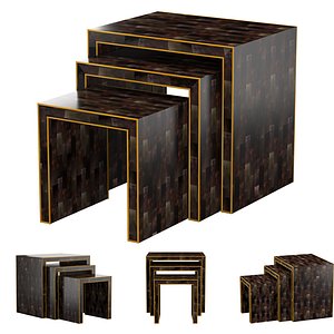Nesting Tables 3D model