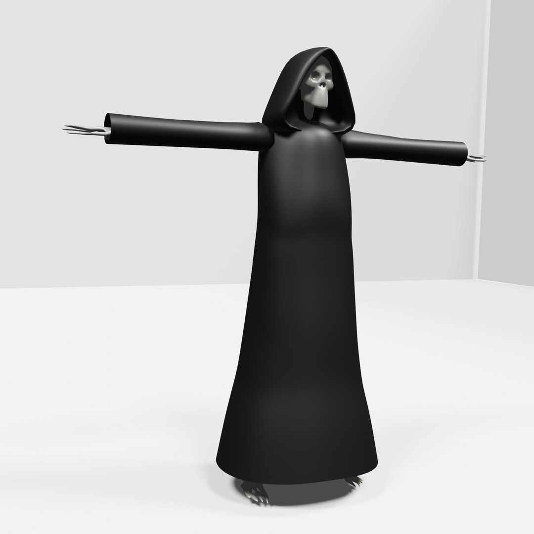 3D Model Grim Reaper Lowpoly - TurboSquid 2369717