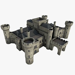 3D Eastnor Castle model
