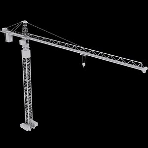 tower crane 3D model