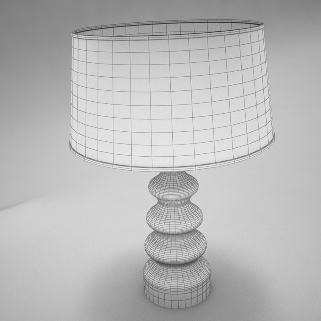 3d lamp scene model