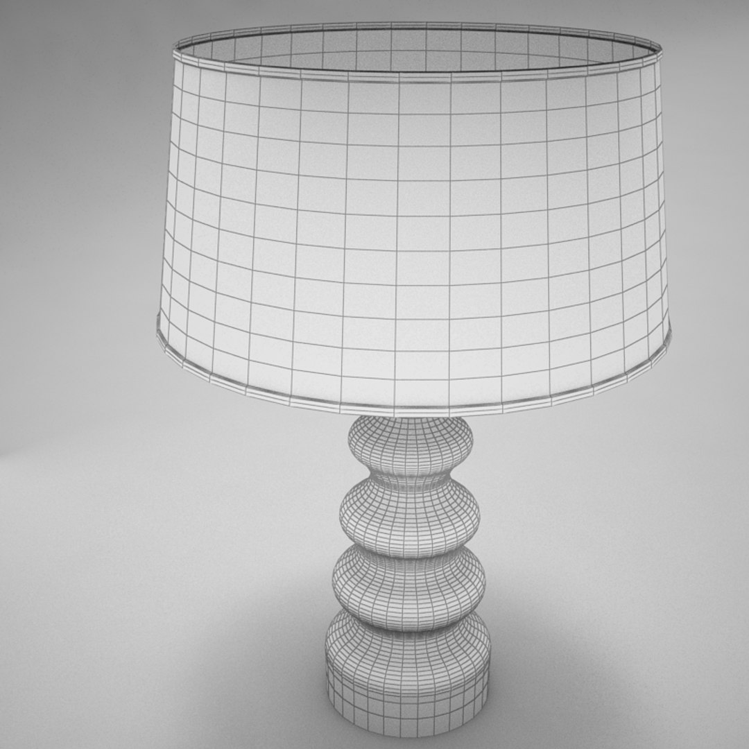 3d lamp scene model