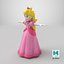 3D Princess Peach Character Super Mario Movie