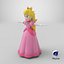 3D Princess Peach Character Super Mario Movie