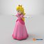 3D Princess Peach Character Super Mario Movie