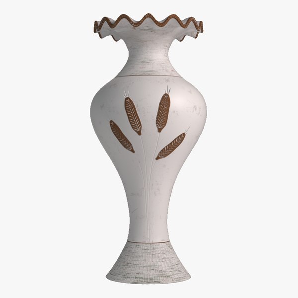 3D decorative mediterranean vase model TurboSquid 1309432