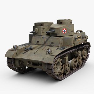 M2A2 Light Tnk 3D model