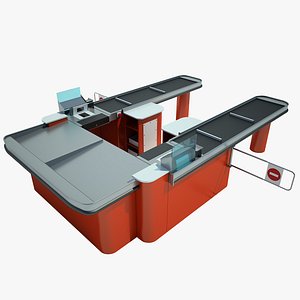 3d counter cash shop