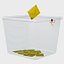 transparent ballot box 3D model