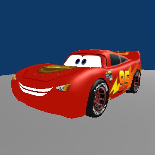 Lightning best sale mcqueen 3d