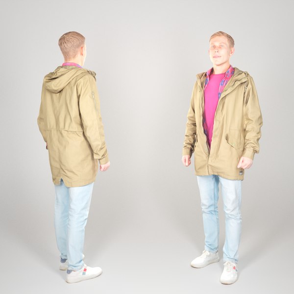 3D scanned casual style