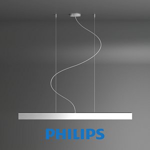 Lamp pendants aluminium 1x28W Philips