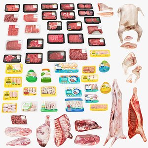Meat Fresh and Package Collection