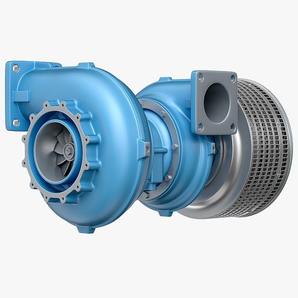 Turbocharger 3D Models for Download TurboSquid