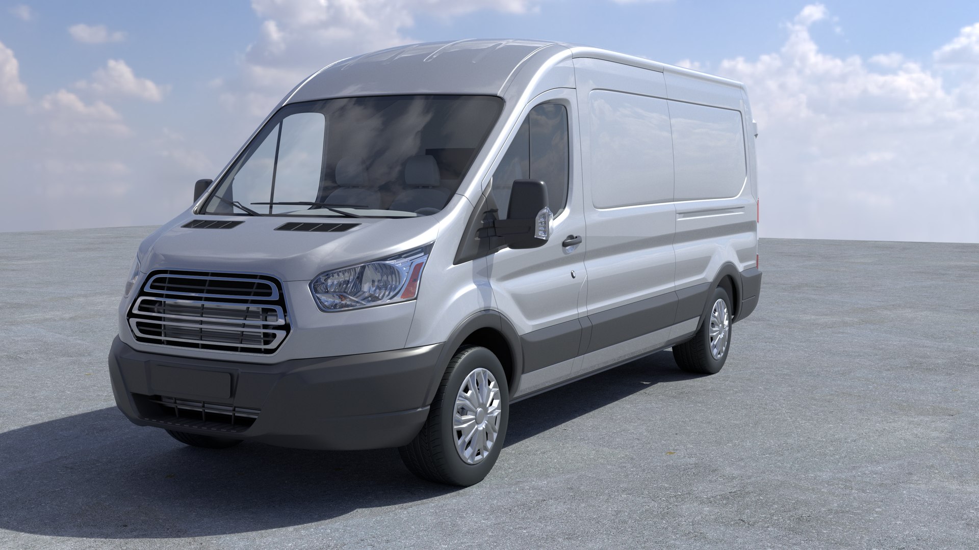 Van 002 3D Model - TurboSquid 2155514
