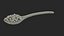Wooden Spoons with Seeds Collection 2 3D model