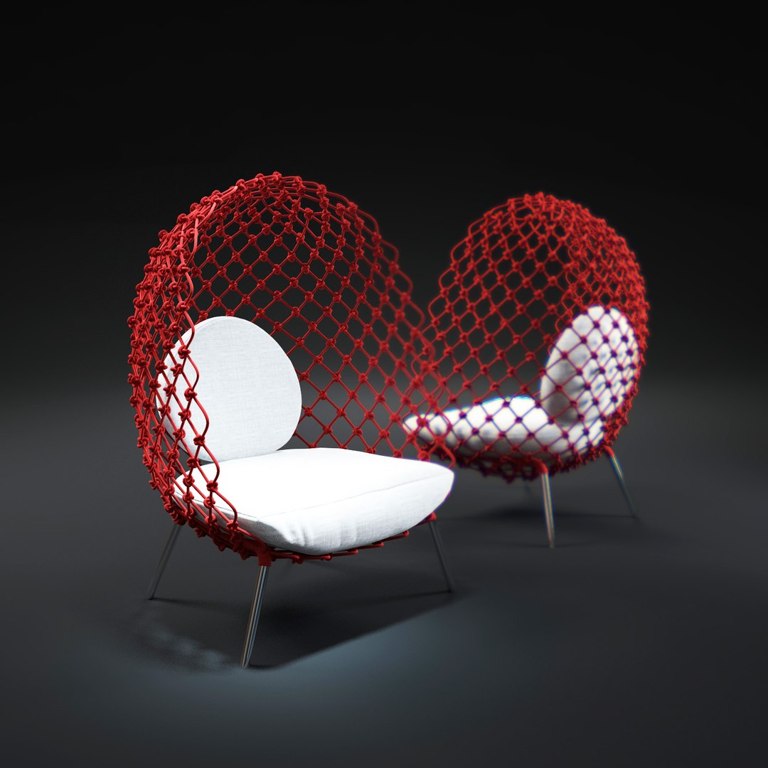 Dragnet-chair 3d Max