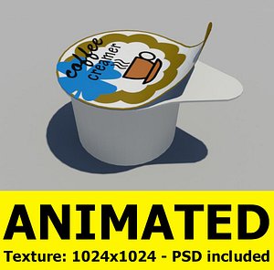 coffee creamer 3d model