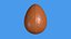 Easter Egg Chocolate Polygonal Pattern 8K