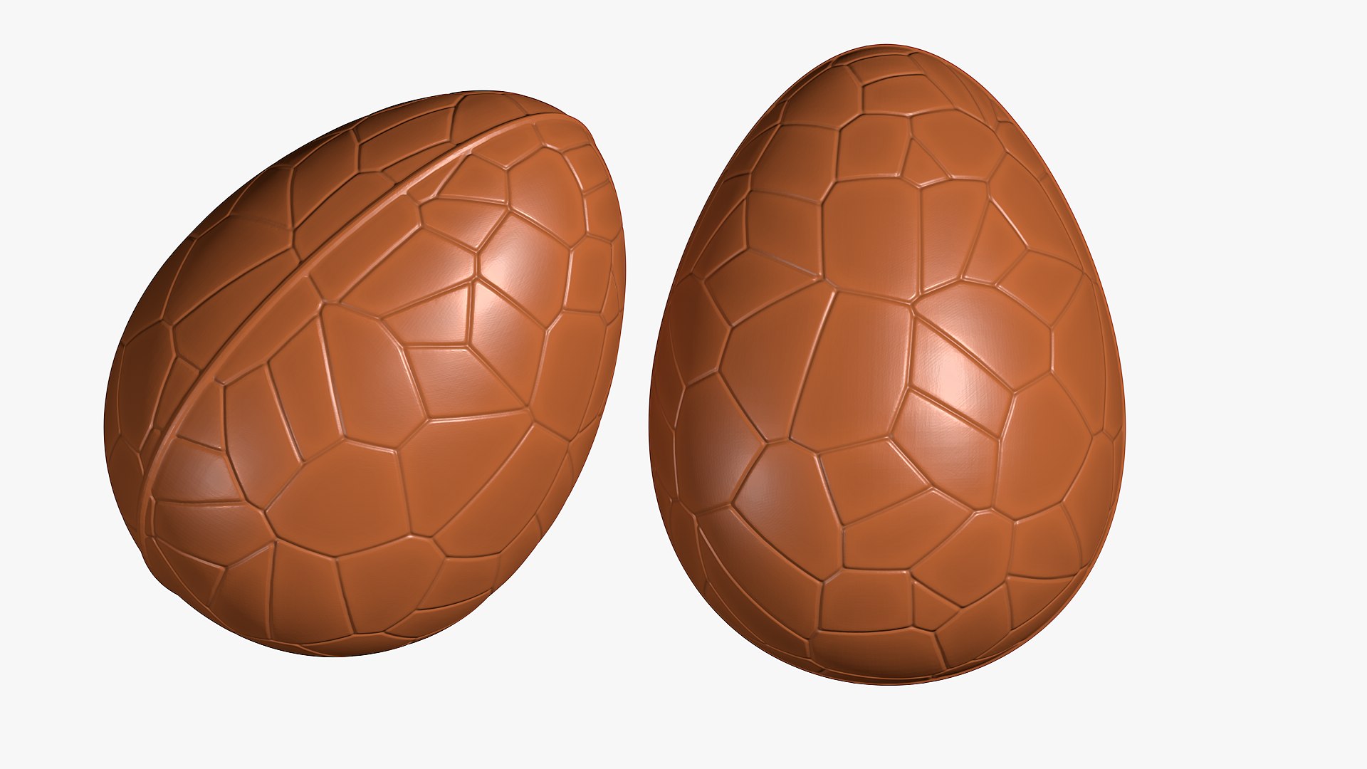 Easter Egg Chocolate Polygonal Pattern 8K 3D https://p.turbosquid.com/ts-thumb/oy/ILYqFe/Z9/image02/png/1675453047/1920x1080/fit_q87/9073ee2ebd629b5b591ef132f96d3427c755010a/image02.jpg