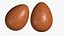 Easter Egg Chocolate Polygonal Pattern 8K