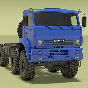 Kamaz 6560 Truck Blue